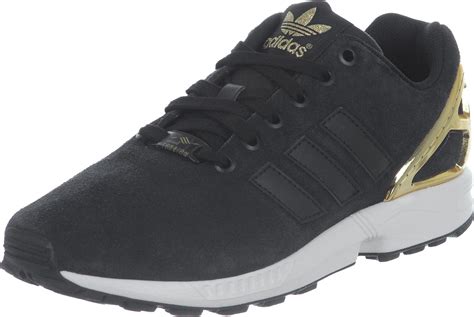 adidas schuhe damen zx flux schwarz gold|adidas zx flux colorful.